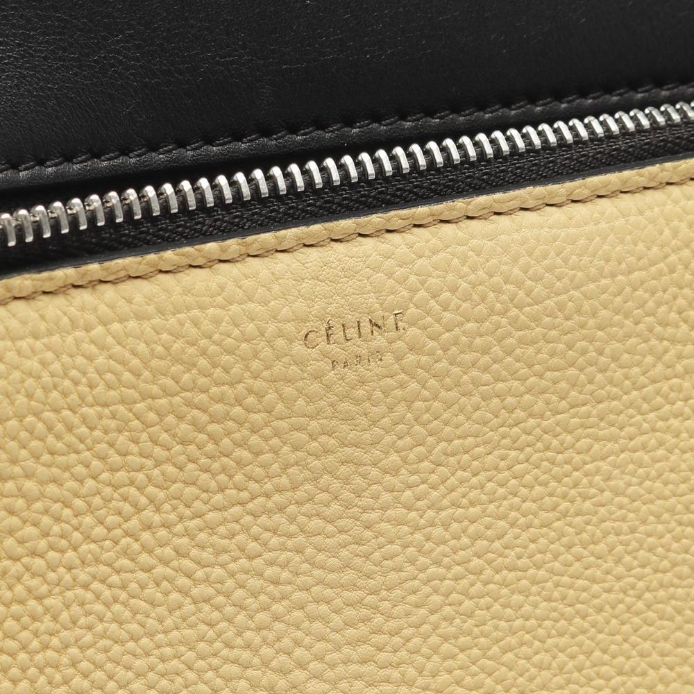 Celine leather black yellow EDGE handbag - Picture 4 of 7